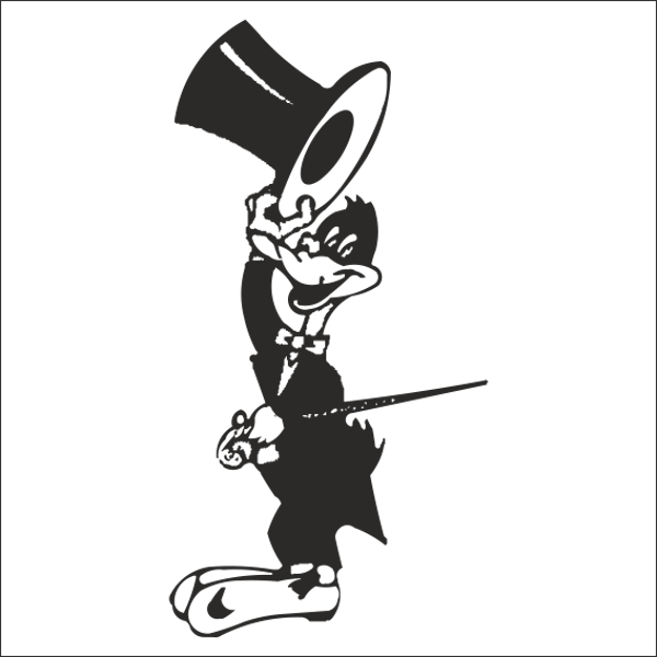 DUCK FOLYO STİCKER 40cm Uzunluk - Image 1