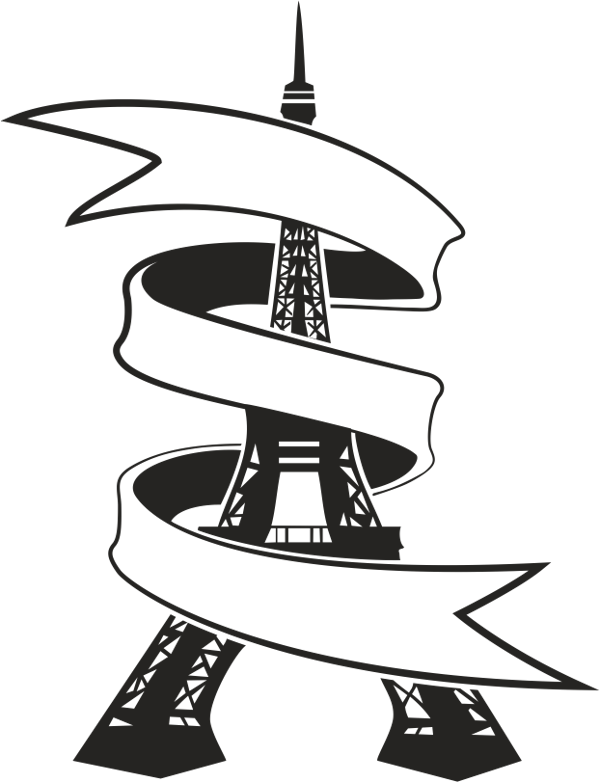 EYFEL KULESİ FOLYO STİCKER 70cm Uzunluk - Image 1