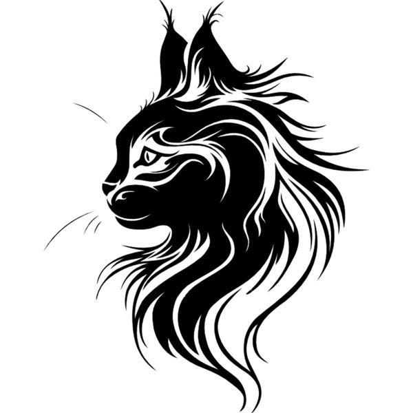 KEDİ FOLYO STİCKER 60cm Uzunluk - Image 1