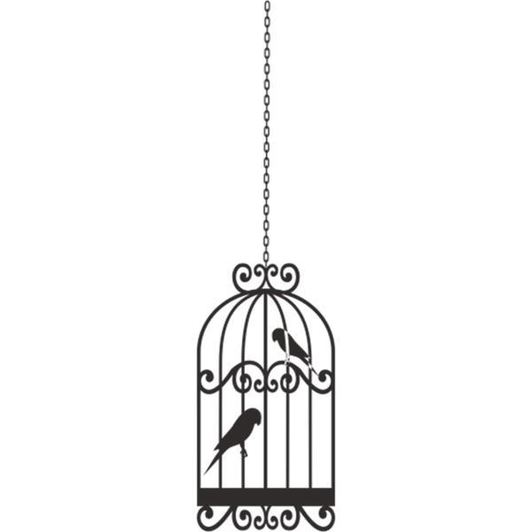 KUŞ KAFESİ FOLYO STİCKER 100cm Uzunluk - Image 1