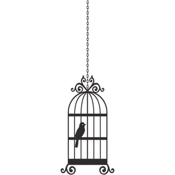 KUŞ KAFESİ FOLYO STİCKER 160cm Uzunluk - Image 1