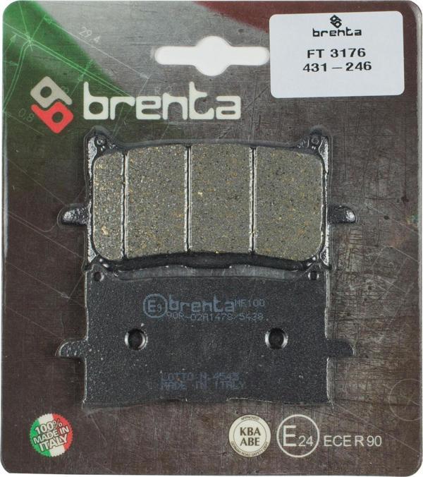 Brenta 431-246 2021-2023 Honda Forza 750 Uyumlu Ön Fren Balatası Organik Balata - Image 1