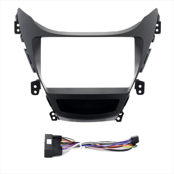 GOVİMAKS HYUNDAI ELENTRA 2010-2013 UYUMLU 9" SİYAH ANDROID MULTİMEDYA ÇERÇEVESİ - SOKET - Image 1