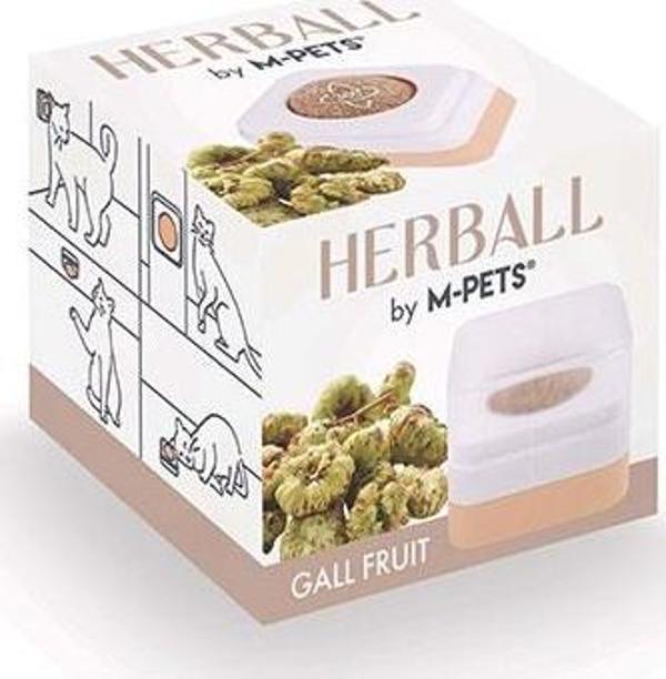 M-Pets Bitkisel Catnip Topu Pembe 4,5x4,5x4,7 Cm - Image 1