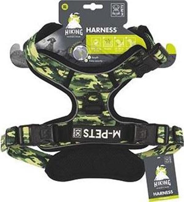 M-Pets Hiking Reflektörlü Köpek Göğüs Tasması Kamuflaj XLarge 50-110 Cm - Image 1