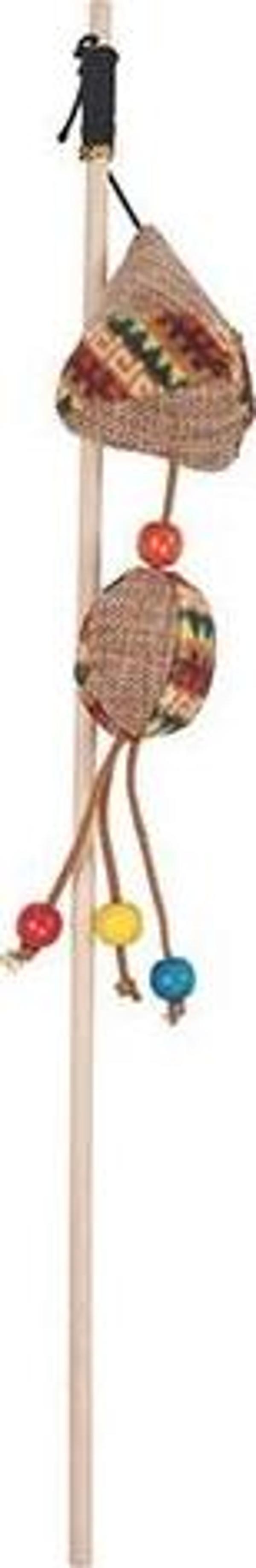 M-Pets Charmy Catnipli Olta Kedi Oyuncağı Kahverengi 17x6x3cm - Image 1