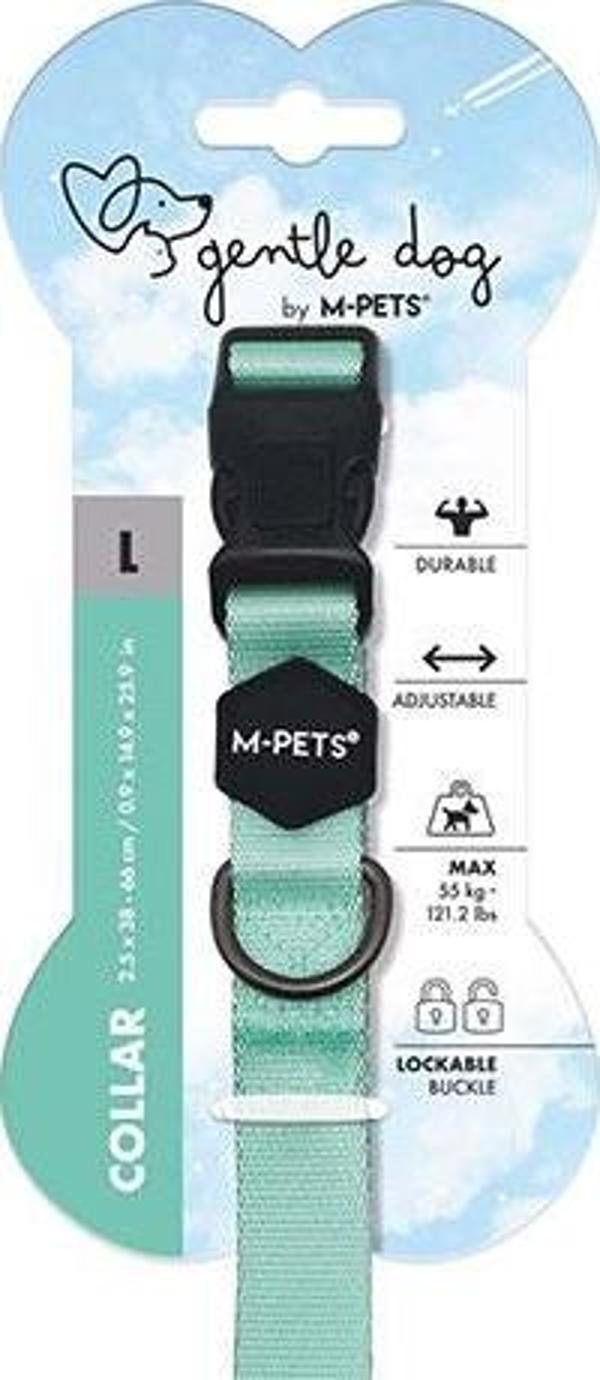 M-Pets Gentle Köpek Boyun Tasması Yeşil Large 38-66 Cm - Image 1
