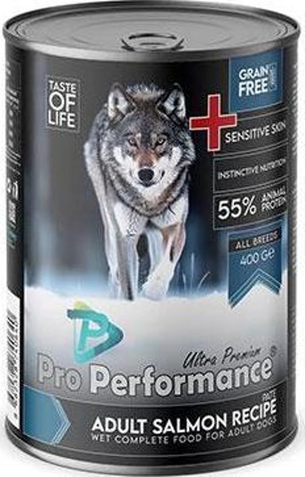 Pro Performance Ultra Premium Somonlu Yetişkin Köpek Konservesi 12 Adet 400 Gr - Image 1