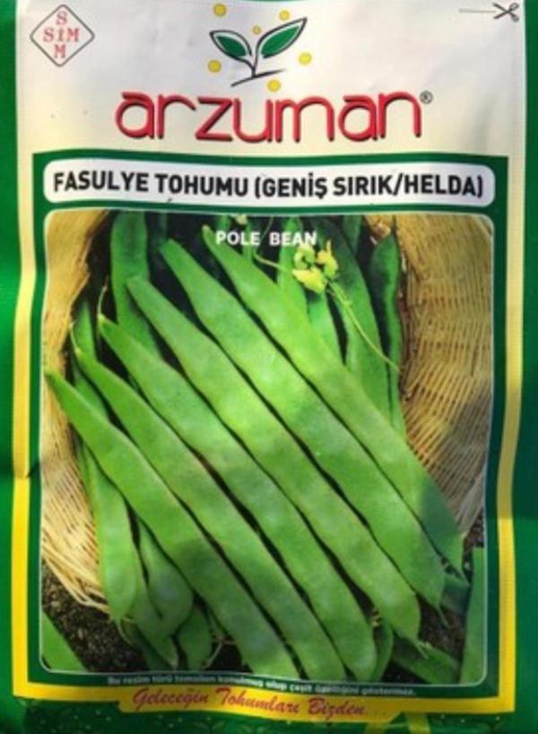 Fasulye Tohumu Geniş Sırık Helda - Image 1