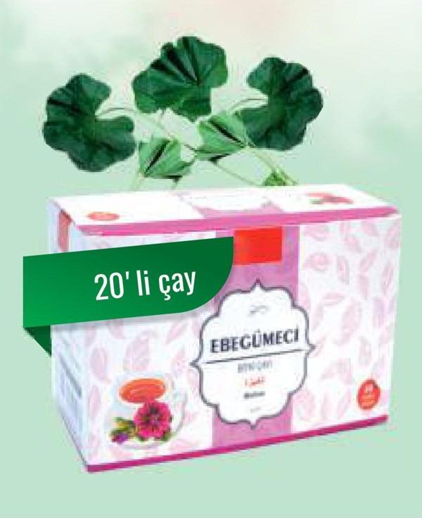 Kademgiller Ebegümeci 20'Li Süzen Poşet Çay - Image 1