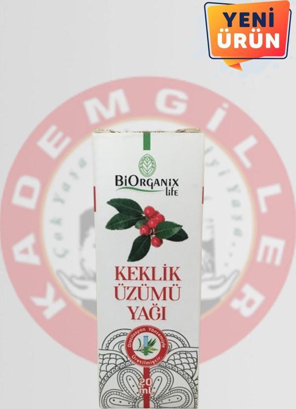 Kademgiller Biorganix Keklik Üzümü Yağı - Image 1