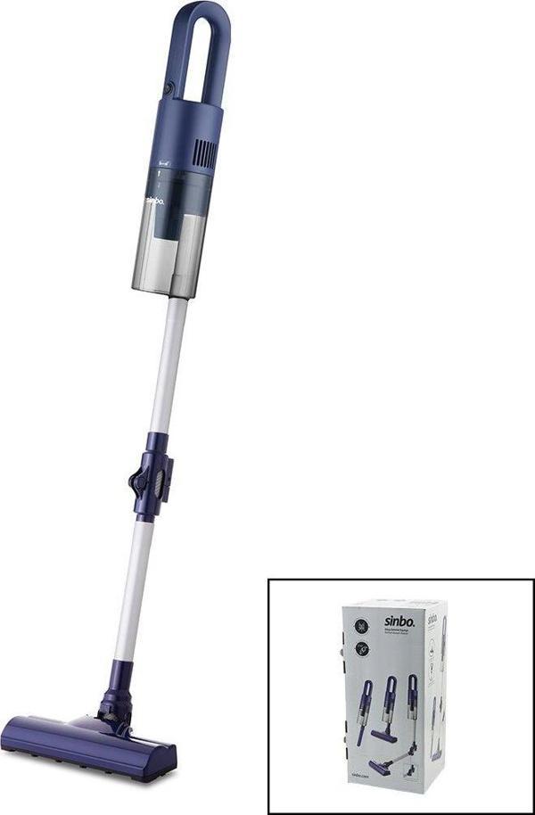 DİKEY ELEKTRİKLİ SÜPÜRGE ERGONOMİK KATLANABİLİR BORU 500W 90 DERECE DÖNEBİLEN BAŞLIK PRATİK HAZNE SVC-8629 (5060) - Image 1