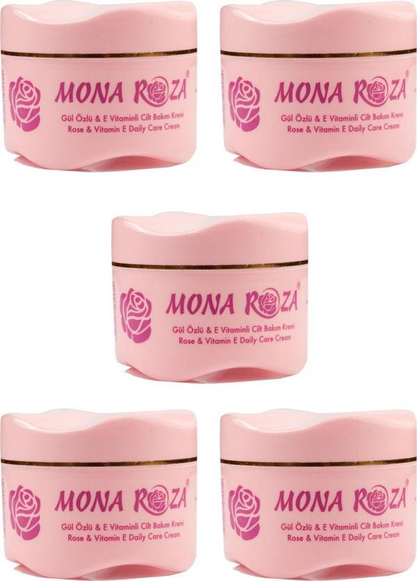 E Vitaminli & Gül Özlü Efsane Krem 5'lı Set (250 Ml X 5 Adet) - Image 1