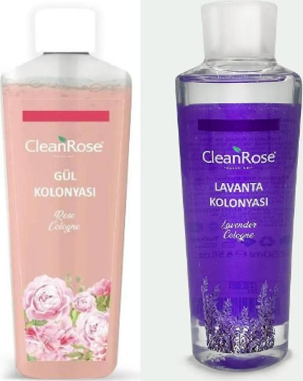 Efsane Kolonya Seti 2'li (250 ml Gül ve 250 ml Lavanta) - Image 1
