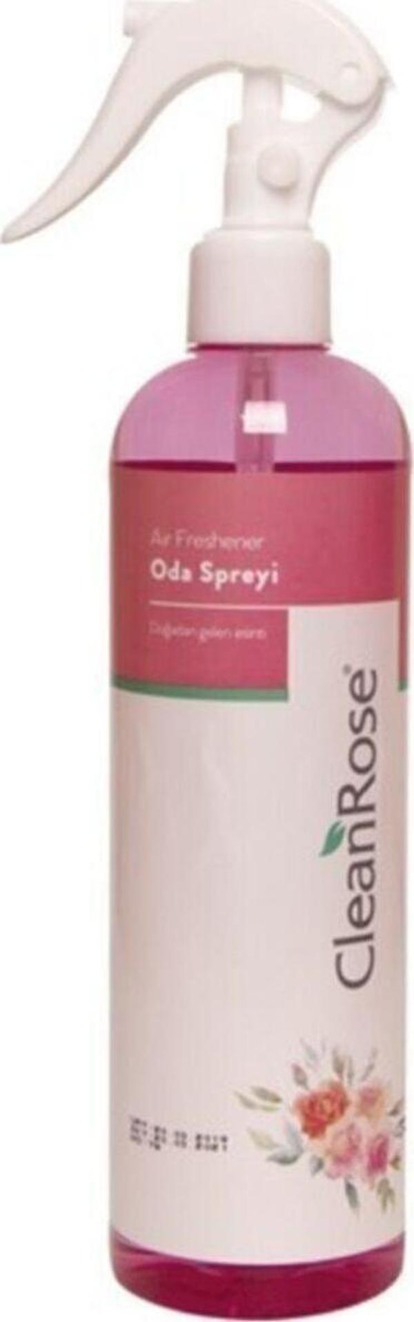 Cleanrose Gül Kokulu Oda Parfümü Sprey 375 Ml - Image 1