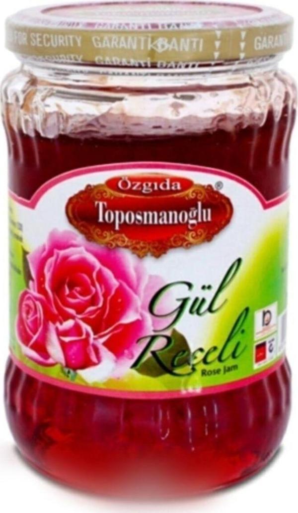 Gül Reçeli Cam Kavanoz 700gr - Image 1