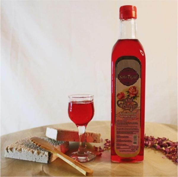 Şehr-i Gül Gül Şerbeti Gül Şurubu Konsantre Cam Şişe 700 Gr - Image 1