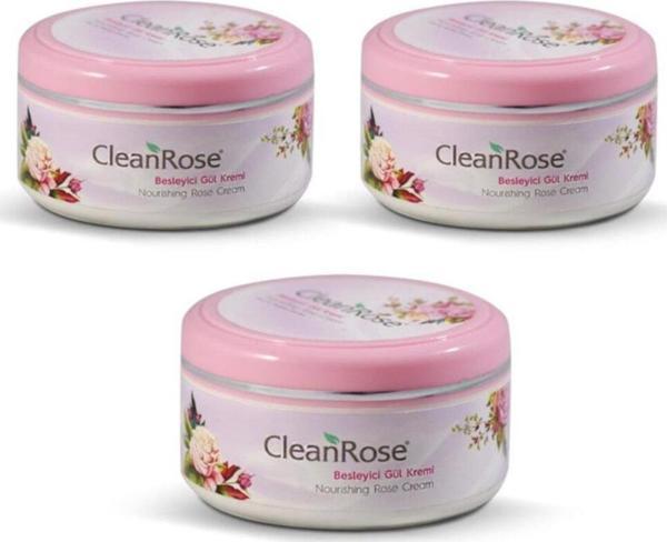 Unisex Besleyici Gül Kremi 90 ml × 3 Lü - Image 1