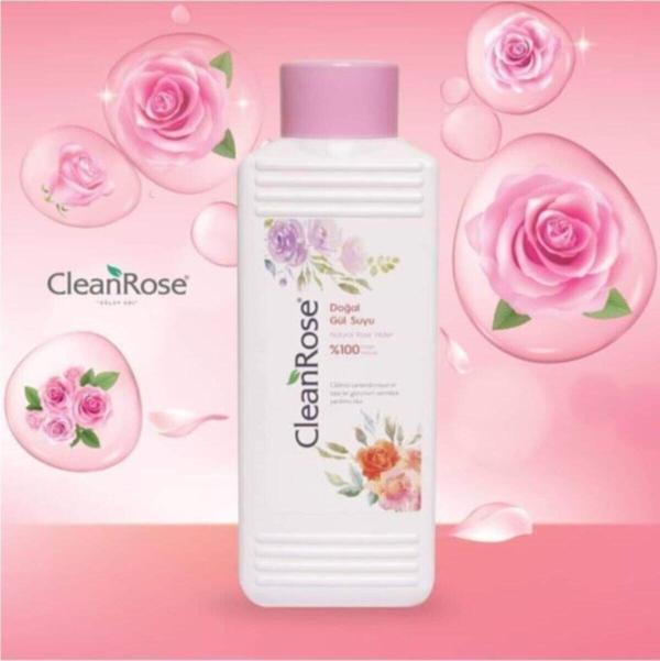 Cleanrose %100 Doğal Gül Suyu 400 ml Ispartamdan - Image 1