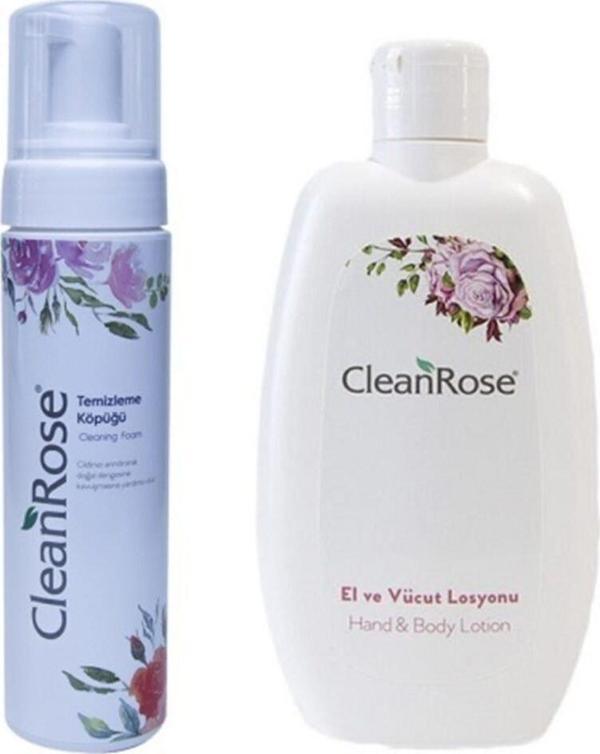 Cleanrose El ve Vücut Losyonu 200 ml Doğal Temizleme Köpüğü 200 ml - Image 1