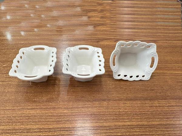 Cooker Dikdörtgen Model Porselen Reçellik 3'lü - Image 1