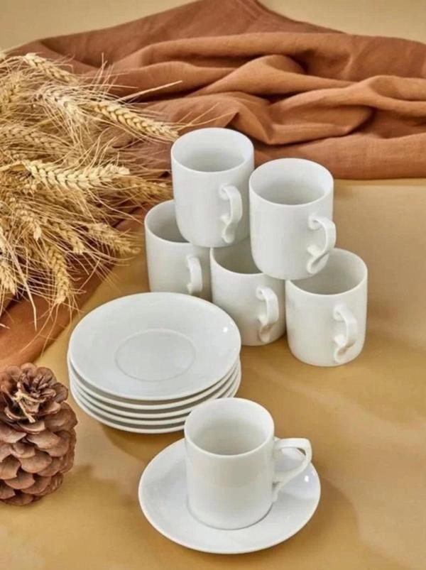 Cooker CKR3298 Porselen Kahve Fincan Takımı 6'lı - Image 1