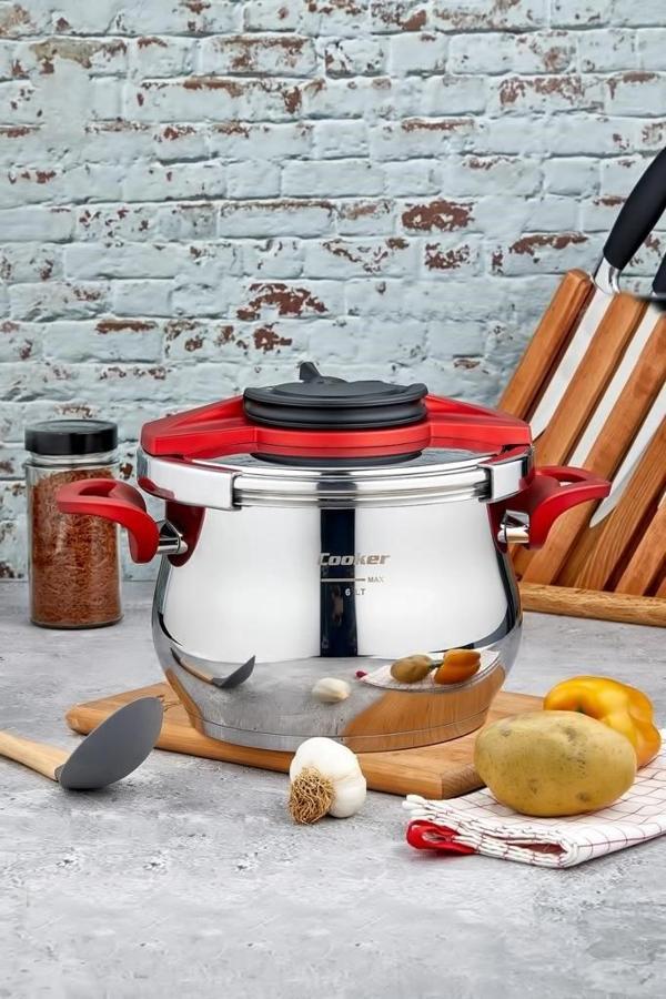 Cooker CKR2877 Klipso Kapak Düdüklü Tencere 6 Lt - Image 1