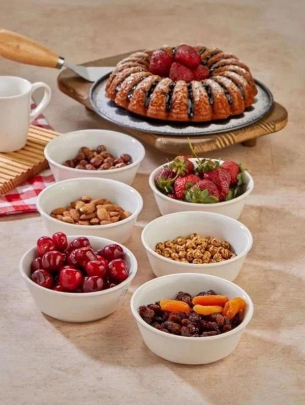 Cooker CKR4154 Porselen Çerezlik 12 cm 6'lı - Image 1