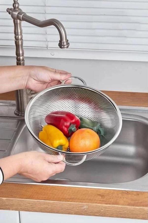 Cooker YK1427 Çelik Süzgeç 25 Cm - Image 1