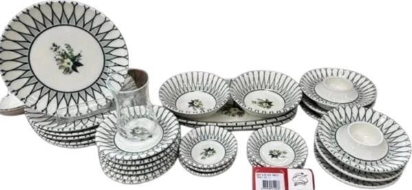 Cooker CKR4207 Porselen Kahvaltı Takımı 34 Parça - Image 1