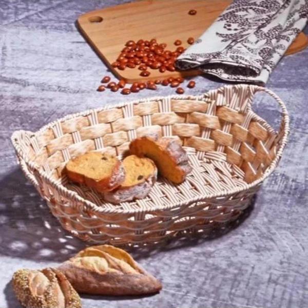 Kosova SPT189 Oval Hasır Ekmek Sepeti - Image 1