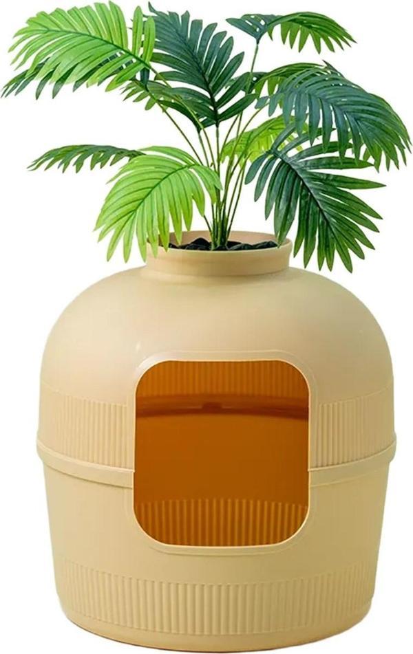 Dekoratif Kedi Tuvaleti & Evi - Image 1