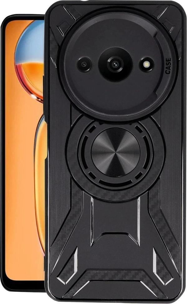 Xiaomi Redmi A3 4G Kılıf Lincoln Silikon - Siyah-(5796) - Image 1