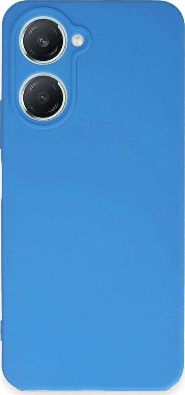 Vivo Y18 Kılıf First Silikon - Mavi-(5796) - Image 1