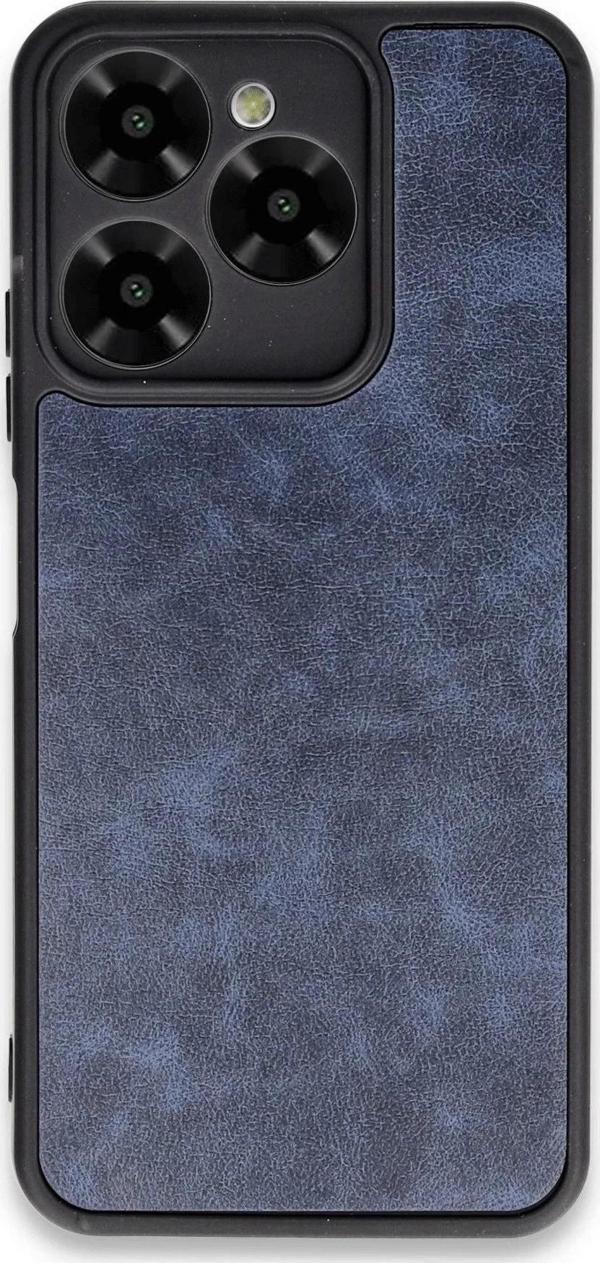 General Mobile Era 50 Kılıf Aras Deri Kapak - Lacivert-(5796) - Image 1