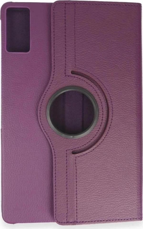 Xiaomi Redmi Pad SE 4G Kılıf 360 Tablet Deri Kılıf - Mürdüm-(5796) - Image 1