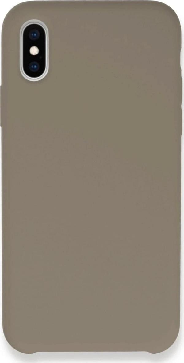 iPhone XS Max Kılıf Lansman Legant Silikon - Bej-(5796) - Image 1