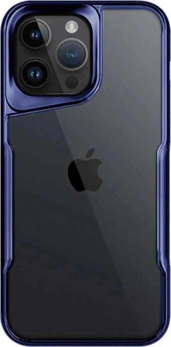 iPhone 16 Pro Max Kılıf Boyi Silikon Kapak - Lacivert-(5796) - Image 1