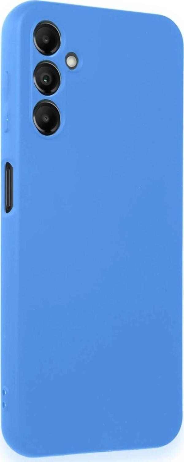 Samsung Galaxy A24 4G Kılıf First Silikon - Mavi-(5796) - Image 1
