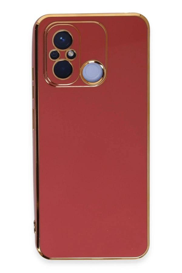 Xiaomi Redmi 12C Kılıf Volet Silikon - Kırmızı-(5796) - Image 1