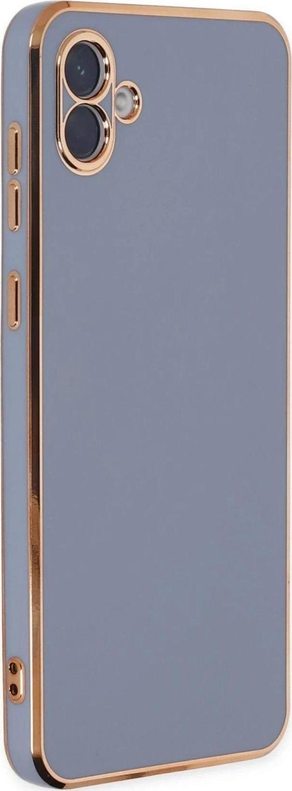 Samsung Galaxy A04 Kılıf Volet Silikon - Mavi-(5796) - Image 1