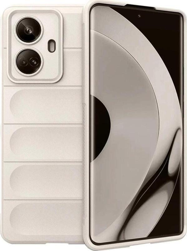 Realme 10 Pro 5G Kılıf Optimum Silikon - Krem-(5796) - Image 1