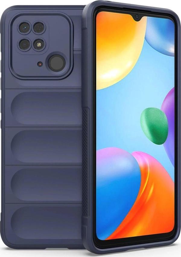 Xiaomi Redmi 10C Kılıf Optimum Silikon - Lacivert-(5796) - Image 1