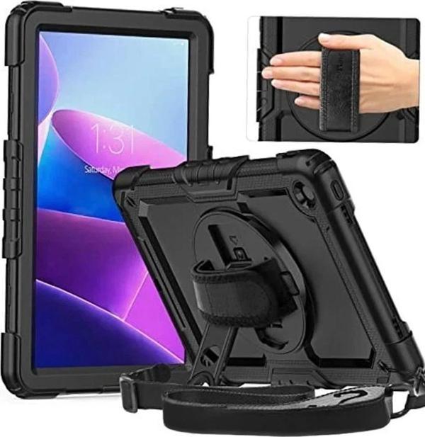 Samsung Galaxy Tab S10 FE Plus 13.1 Kılıf Amazing Tablet Kapak - Siyah-(5796) - Image 1