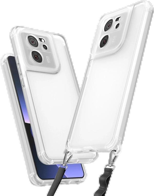 Xiaomi Mi 13T Pro Kılıf Penta Silikon Kılıf - Şeffaf-(5796) - Image 1