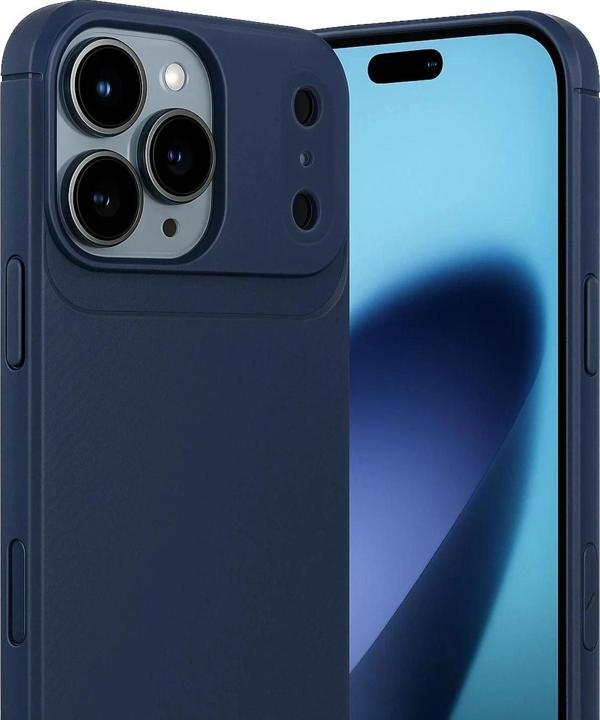 Apple iPhone 17 Pro Auto Focus Karbon Kapak - Lacivert-(5796) - Image 1