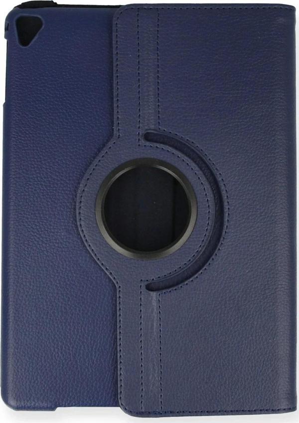 iPad 4 9.7 Kılıf 360 Tablet Deri Kılıf - Lacivert-(5796) - Image 1