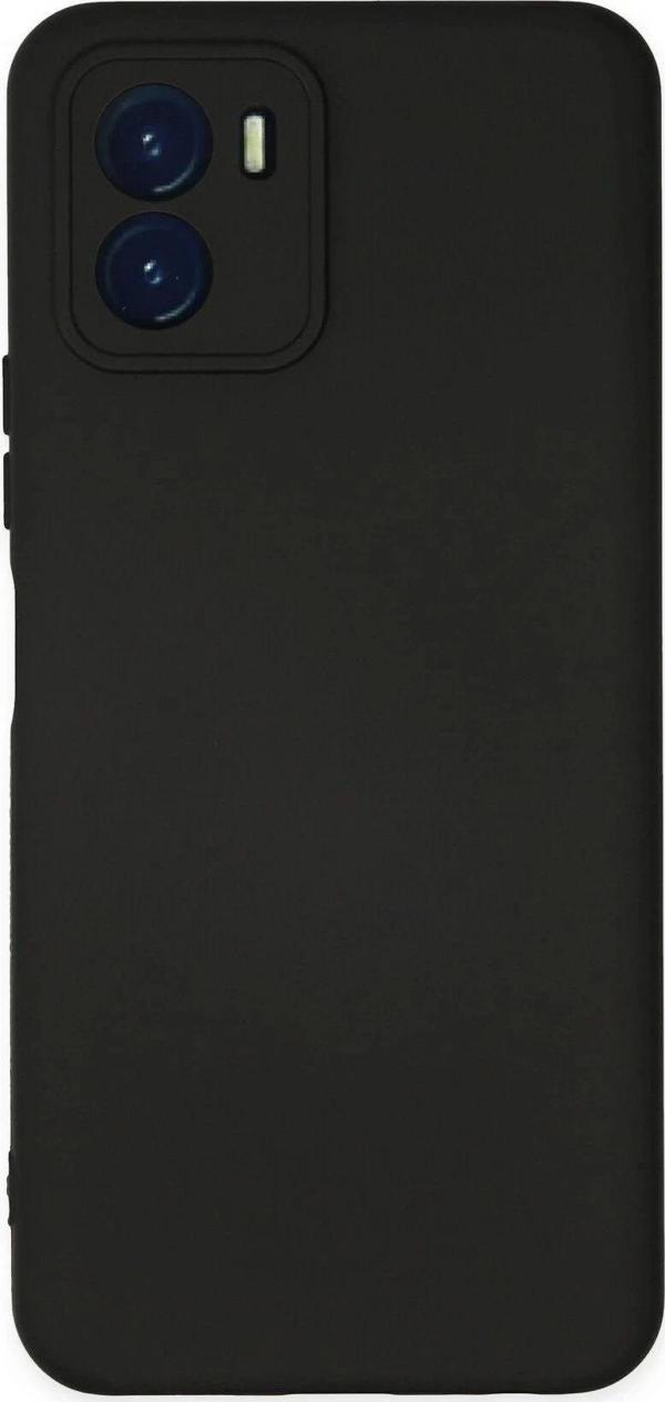 Vivo Y15S Kılıf Nano içi Kadife Silikon - Siyah-(5796) - Image 1