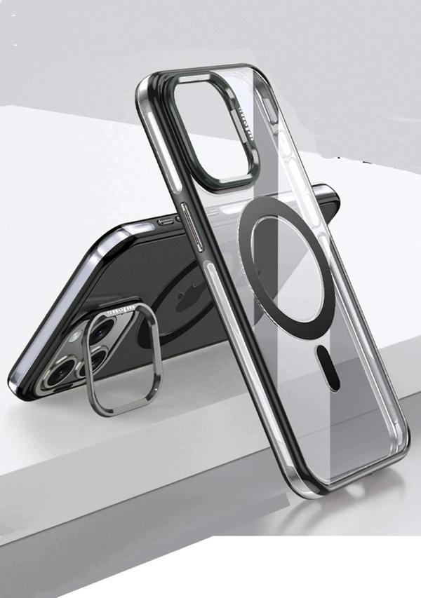 iPhone 14 Pro Drop Magsafe Kapak - Siyah-(5796) - Image 1