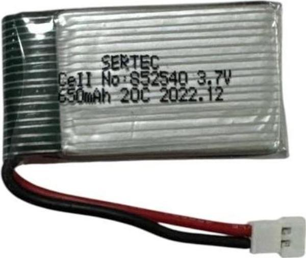 852540 / 3.7V - 650mAh - 20C BEYAZ SOKET - Image 1